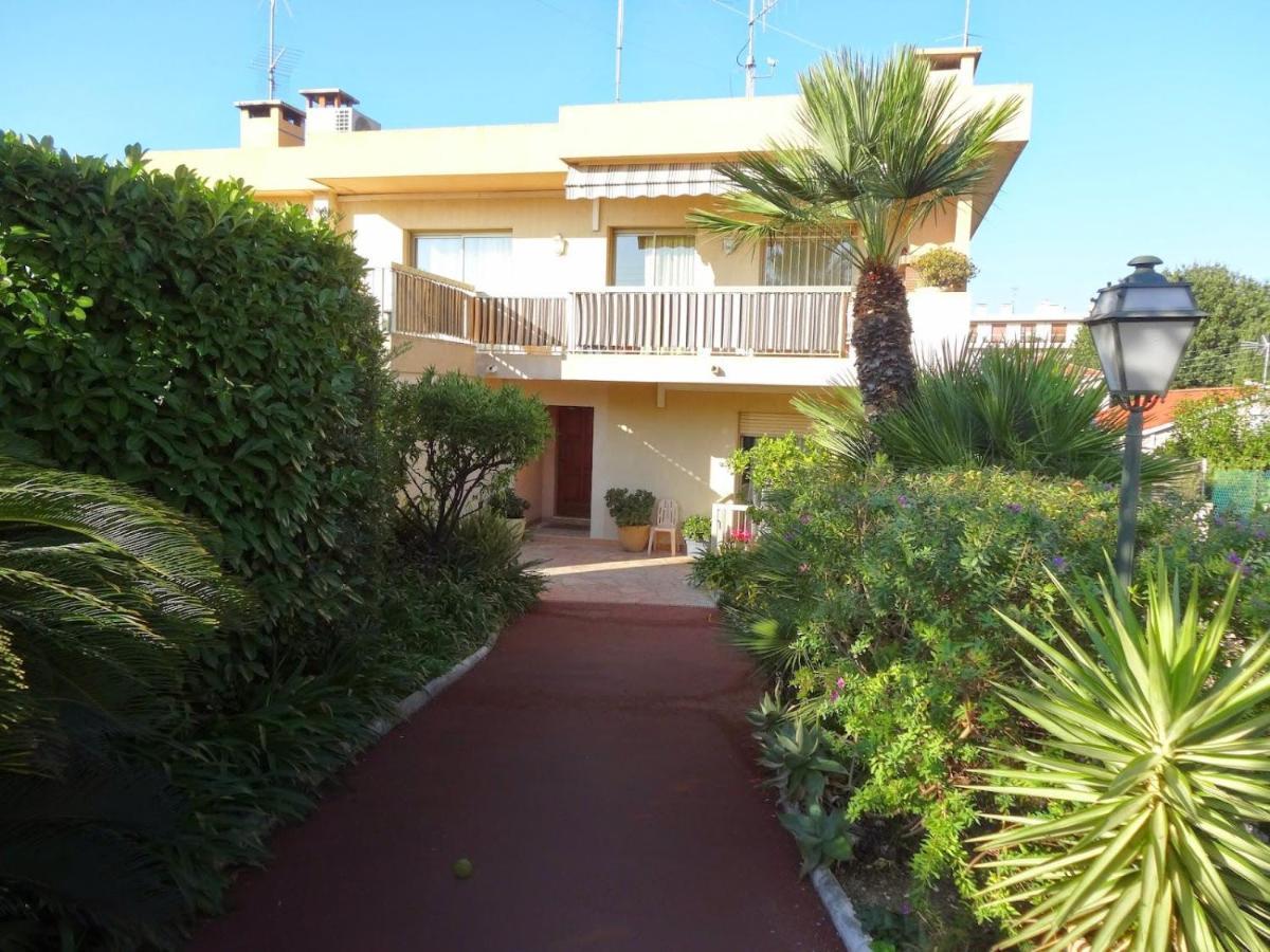 Les Ondes - Terrasse Rdc Villa Calme Parking Proche Plage Antibes Eksteriør billede