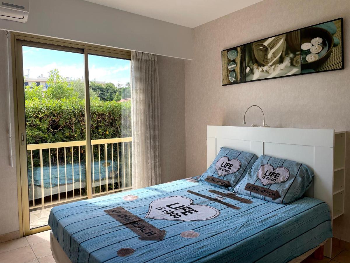 Les Ondes - Terrasse Rdc Villa Calme Parking Proche Plage Antibes Eksteriør billede